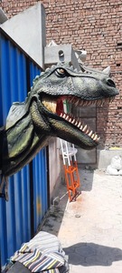 Estatua de Cabeza de Dinosaurio de Fibra de Vidrio de Calidad de Exportación, Modelo Realista y Duradero para Museos y Parques Temáticos, Disponible en Grandes Cantidades - Product Image 5