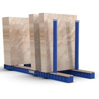 Modulares Platten regals ystem für große Stein bündel Ideal für Werkstätten