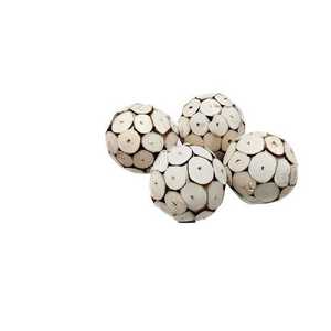 Boule de fleurs séchées Sola de qualité supérieure pour décoration DIY maison, bureau et mariage, arrangement floral populaire pour événements, festival de Mars - Product Image 1