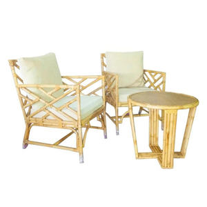 Sillón artístico de ratán con luz amarilla, silla acolchada para patio exterior, para jardín o balcón, cómoda para relajarse - Product Image 1