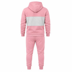 WARPRO INDUSTRY Adult <b>Boys</b> Tracksuit Set 100% Cotton Heavyweight Silk Screen Printed Custom Logo Options Elastic Waist - Product Image 4