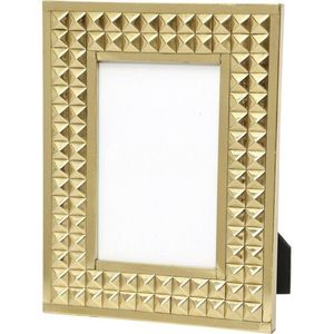 Cadre photo en métal gravé effet vague, nickel antique - Léger et durable, idéal pour la décoration de la maison et du bureau, cadeau parfait - Product Image 5