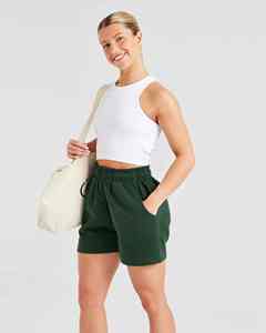Ropa Deportiva de Microfibra Suave con Textura Antideslizante para Ejercicio de Alta Intensidad, Shorts Casuales para Mujer - Product Image 5