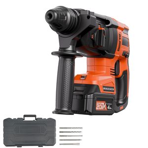 Trapano Tassellatore a Batteria Brushless 20V Leggero con Mandrino SDS Plus da 1 Pollice, Utensile Elettrico a Ioni di Litio 220V - Product Image 5