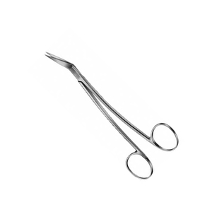 Tijeras Microquirúrgicas Curvas de 160 mm, Acero Inoxidable, Afiladas, Instrumento de Corte Quirúrgico Médico y de Ortodoncia - Product Image 4