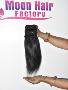 Extensions de cheveux naturels indiens bouclés de 32 pouces, cheveux humains vierges Remy, soyeux, couleur naturelle noire, extensions à clips réutilisables pour femmes - Product Image 4