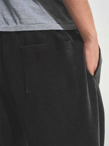 Pantalon de jogging décontracté en molleton 100 % polyester léger, coupe droite ample, nouveau style, avec logo personnalisé, pour homme, effet délavé - Product Image 6