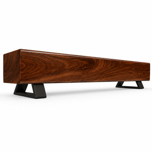 Manufacturer Best Selling Solid Suar Wood Chaise Lounge Beam <b>Bench</b> Foam Filled Luxury Living Room Furniture Modern Sturdy <b>Metal</b> - Product Image 3