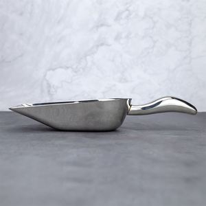 Pala para Cubos de Hielo de Boca Ancha Plana, Acero Inoxidable, Mango con Soldadura sin Costuras, Cuchara para Comida, Palomitas y Dulces, para Bar, Restaurante y Cocina - Product Image 3