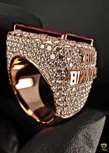 Luxury Hip Hop Big Boss <b>Ring</b> Iced Out Gold Plated Cubic Zirconia Men <b>Statement</b> Jewelry Rapper Style Fashion <b>Ring</b> Supplier - Product Image 1