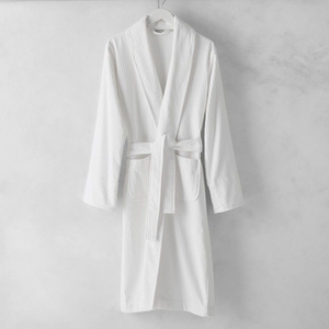 Peignoir thermique en polaire pour homme OEM, vêtements de nuit chauds d'hiver personnalisés, peignoir en laine uni pour homme - Product Image 5