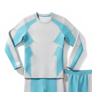 Traje Deportivo de Compresión Transpirable para Hombre, Ropa de Gimnasio Elástica, Rashguard de Secado Rápido, Ropa Deportiva para Correr - Product Image 3