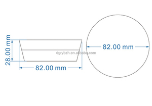 Usine chinoise personnalise ronde 15g BB CC crème boîte à coussin d'air étui à poudre en vrac <span class=keywords><strong>Compact</strong></span> avec miroir pour emballage de maquillage - Product Image 6
