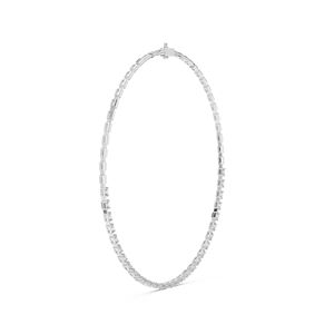 สร้อยคอทองคำ 14K ประดับมรกตและเพชรเพาะเลี้ยงสำหรับผู้หญิง |   เพชรที่เพิ่งเพาะเลี้ยง - Product Image 5