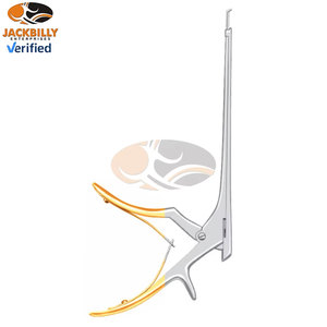 JACKBILLY 7 Inch Stainless Steel High Quality Multi-<b>Bite</b> Kerrison Rongeur Punch Delicate Thin Foot Plate Forward <b>Bite</b> 3mm - Product Image 2