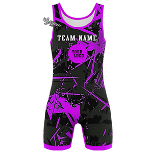 Trajes de Lucha Libre Profesional para Adultos, Diseño de Última Generación, Elásticos, de Secado Rápido, Ligeros y Transpirables, Traje de Lucha Libre Juvenil, Estilo Americano - Product Image 1