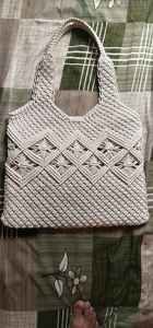 กระเป๋าคลัทช์ปักลูกปัดเรซิ่นสีดำ งานฝีมือประณีต ลวดลายดอกไม้ กระเป๋าถือผู้หญิง>กระเป๋าถือ - Product Image 2