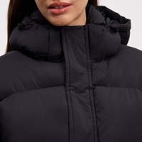Veste matelassée courte d'hiver pour femmes, logo personnalisé, imperméable et à capuche, veste rembourrée ajustée