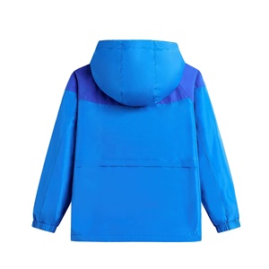 เสื้อแจ็คเก็ตกันลมแบบมีซิปเต็มตัวสำหรับผู้ชาย ระบายอากาศได้ดี มีฮู้ด เหมาะสำหรับการฝึกซ้อม กันลม กันฝน - Product Image 2