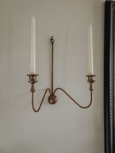Wall-Mounted Metal <b>Candle</b> Holder Taper Shape Durable Design Home Decoration - Product Image 3