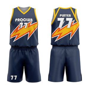 Tenues de sport pour hommes à séchage rapide, uniformes de basketball en gros, design unique, uniformes de basketball de haute qualité - Product Image 1