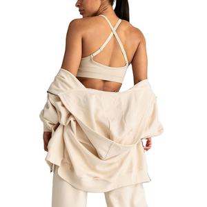 Qualité supérieure Sweats à capuche pour femmes 100% coton Matériel Streetwear Style Logo personnalisé avec poches Sweat à capuche pour femmes - Product Image 6