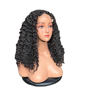 Productos de cabello rizado birmano de moda, peluca de cabello humano, pelucas con frente de encaje, cabello vietnamita virgen, liso, ondulado, personalizable - Product Image 1