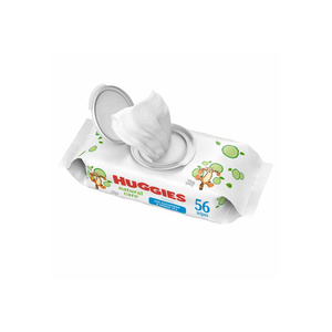 Lingettes pour bébé, non parfumées, Huggies Simply Clean, lingettes pour couches bébé sans parfum, 10 paquets avec couvercle rabattable (560 lingettes au total) - Product Image 2
