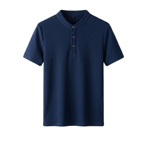 Men's <b>Linen</b> Blend Knitted <b>Shirt</b> Solid Color Anti Pilling Small Collar Textured Comfortable Loose Fit Casual Elegant Long Sleeve - Product Image 5