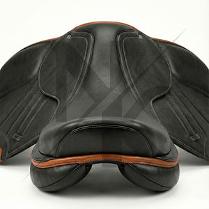 Silla de montar inglesa de cuero genuino, cómoda, en varios colores, producto para equitación, productos de carreras de caballos ingleses de la India. - Product Image 5