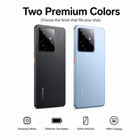Batería de 7000 mAh Realme GT 7 Versión Global Teléfono Móvil 5G Dimensity 9400e Carga Rápida de 120 W 144 Hz AMOLED IP69