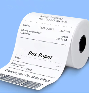 Supplier Factory Price Cash Register <b>Paper</b> 80*80mm 57*40mm POS ATM Receipt Thermal <b>Paper</b> <b>Roll</b> - Product Image 3