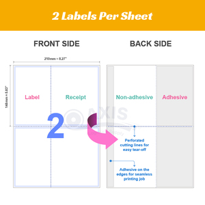 OEM/ODM Custom 4-up Printable A4 Adhesive Paper <b>Stickers</b> for Office Laser/Inkjet Printers Engineered Prevent Paper Jams - Product Image 4