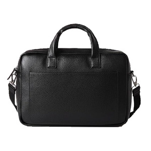 Porte-documents professionnel en cuir imperméable pour homme, sacoche pour ordinateur portable, étui vintage pour documents, plusieurs poches de rangement, pour le bureau et le travail - Product Image 1