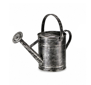 <b>Vintage</b> Galvanized Iron <b>Watering</b> <b>Can</b> for Gardening Durable Outdoor Use Classic Metal Design - Product Image 5