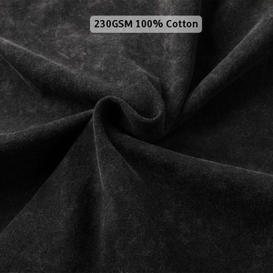Camiseta de Hombre con Lavado Ácido, 100% Algodón, Estilo Vintage, Logotipo Personalizado - Product Image 5