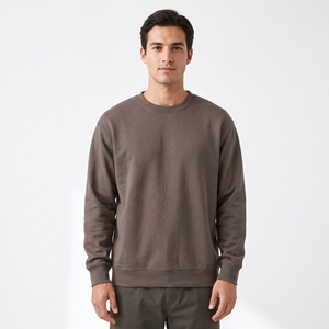 High Quality <b>Men</b> Cotton Sweaters Custom Regular Fit <b>Crewneck</b> Blank Plain Custom Silk Screen Printing <b>Sweatshirt</b> For <b>Men</b> - Product Image 1