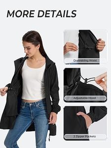 Fabricante de Chaquetas Cortavientos con Bloques de Color OEM, Chaqueta Cortavientos Deportiva Ligera para Mujer, Chaqueta Cortavientos Impermeable con Capucha - Product Image 3