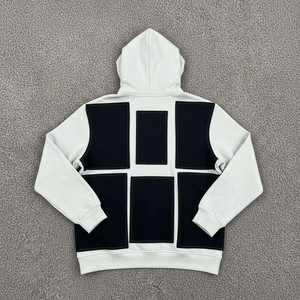 Sudaderas con capucha para hombre con logotipo personalizado, nuevo diseño, sudaderas con capucha 100% algodón, forro polar, cuello con capucha, ropa de calle, moda para hombre, MOQ bajo - Product Image 5