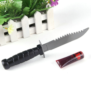 Cuchillo Zombie de Acero Inoxidable con Hoja de Punta Caída y Mango con Diseño Floral y de Geisha, Cuchillo de Bolsillo - Product Image 2