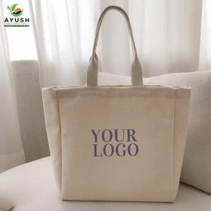 Bolsa de Compras de Malla de Algodón Orgánico Certificado GOTS para Frutas y Verduras - Product Image 4