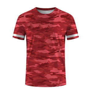 เสื้อยืดลำลองพิมพ์ลายตามสั่งแบบถักทอ ซับลิเมชั่น ขายส่ง กำลังเป็นที่นิยม |   คุณภาพสูง ระบายอากาศได้ดี เป็นมิตรกับสิ่งแวดล้อม ป้องกันการเกิดขุย 220 กรัม - Product Image 5