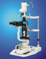 Optical Ocular Equipment Slit Lamp Microscope Instrument with 1 Year Warranty