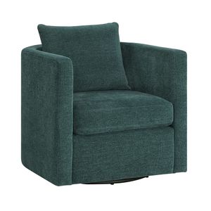 Poltrona Girevole Sutton Peacock, Elegante Arredamento per Soggiorno - Product Image 1