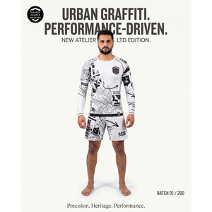 OEM Custom Sublimated 85/15 Polyester Elastane Rashguard Streetwear MMA BJJ No-Gi Fightwear Sun Protection Clothing Excellent - Product Image 5