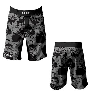 Shorts MMA personnalisés de qualité supérieure, 100% polyester, shorts de grappling BJJ, vêtements d'arts martiaux personnalisés, shorts de jiu-jitsu, boxe, muay thaï - Product Image 4