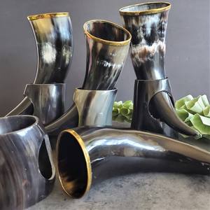 Cuerno Vikingo para Beber de Alta Calidad y Gran Demanda, Hecho a Mano con Material Orgánico, Duradero, al Mejor Precio de Venta, desde India - Product Image 2