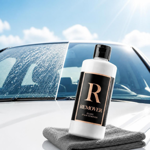 View-OK LOTUS-Q Plastic <b>Car</b> <b>Washer</b> High-Efficiency Auto Windshield Glass Oil Film Remover Paste with Sponge 300ml 1:1 Dilution - Product Image 1
