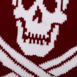 Gorro Personalizado con MOQ Bajo, Bordado 3D, Jacquard, Estilo Y2K Gótico, Sin Puño, para Invierno y Viajes, 100% Acrílico, con Logotipo - Product Image 6