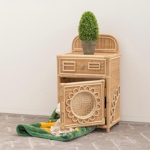 Handmade toy washing <b>machine</b> natural rattan washer miniature pretend play toys for toddlers - Product Image 4